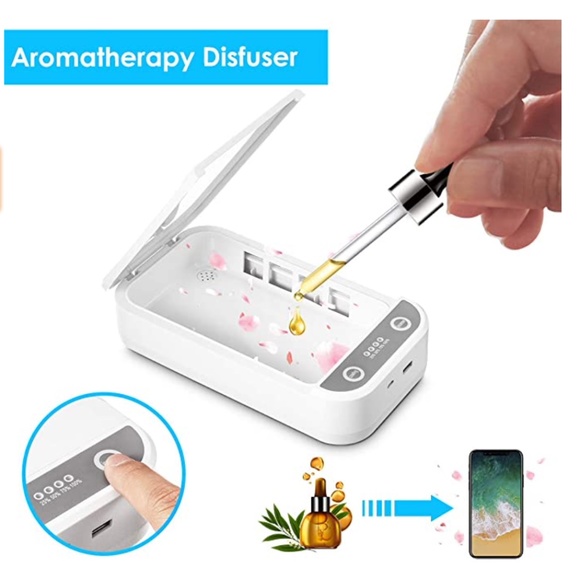 Cell Phone Box with Aromatherapy Function for Large Phone, Earphones, etc. NWT - Picture 4 of 7